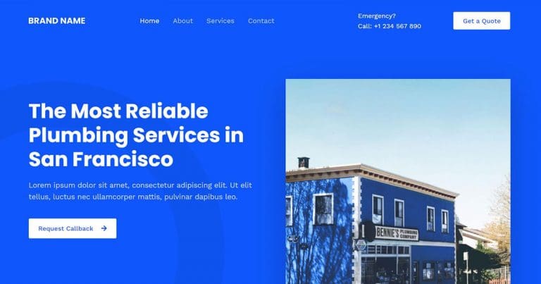 local business social image